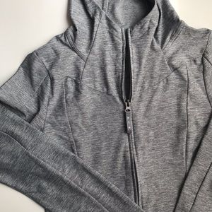 Athletic Gray zip up sweater by Tuff Athletics